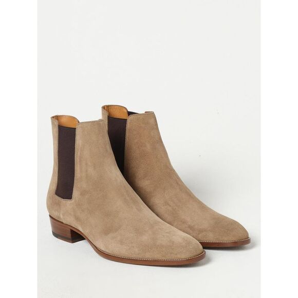 Saint Laurent Boots Men Beige - Picture 2 of 4